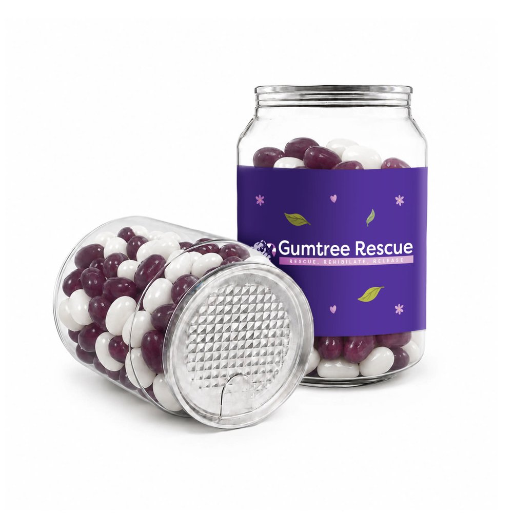 Corporate Colour Jelly Beans Klarsichtdose 210g