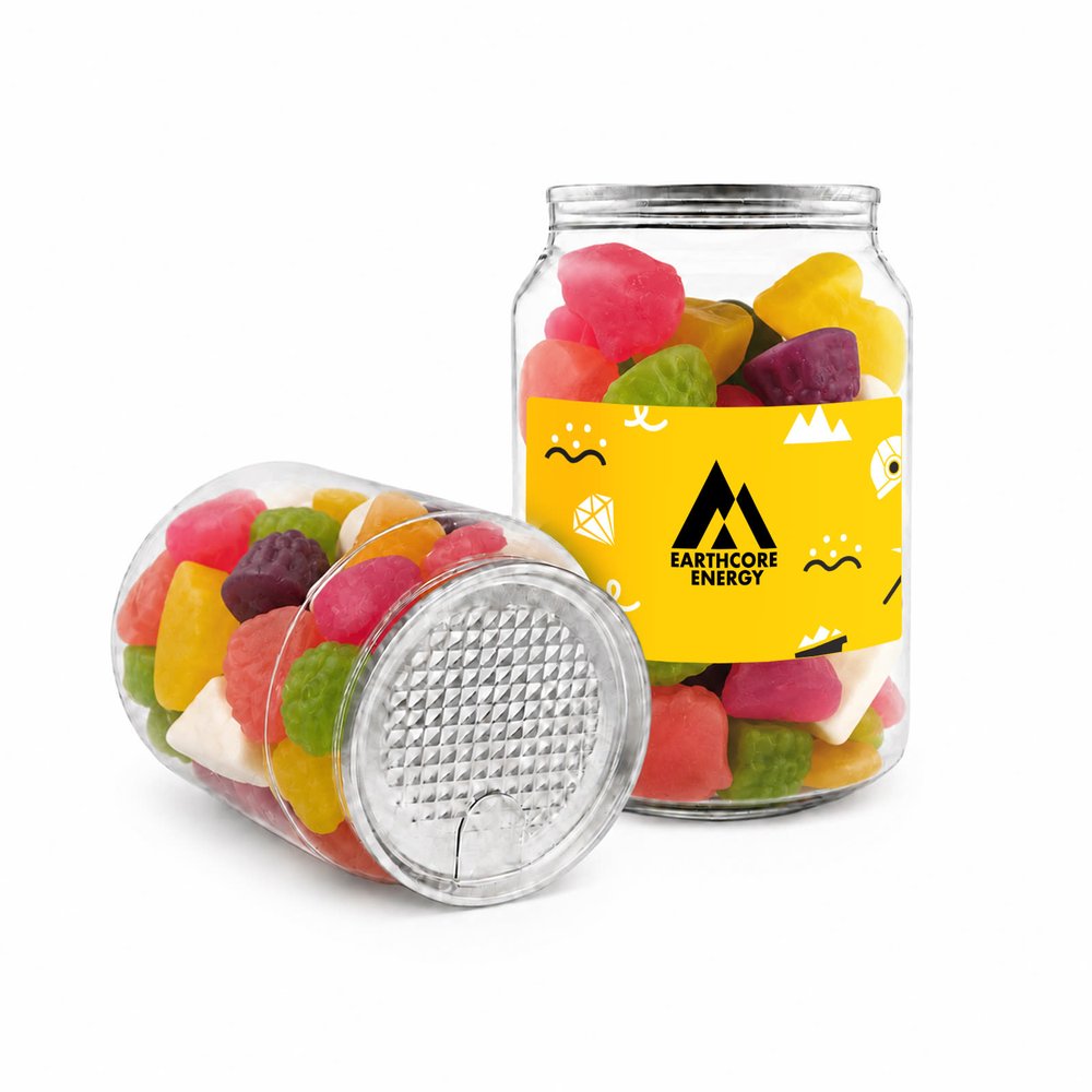 Australischer Jelly Party Mix in Klarsicht-Dose
