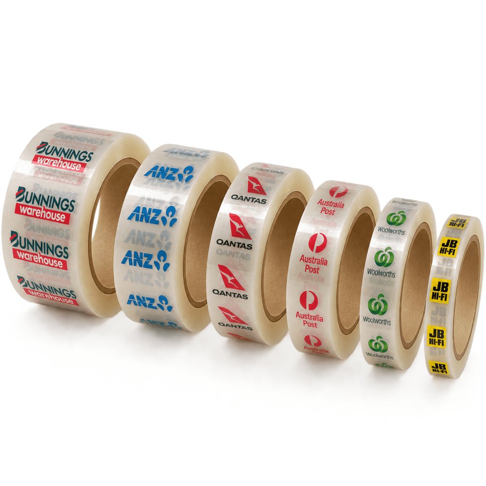 Transparentes BOPP-Klebeband mit Vollfarbdruck