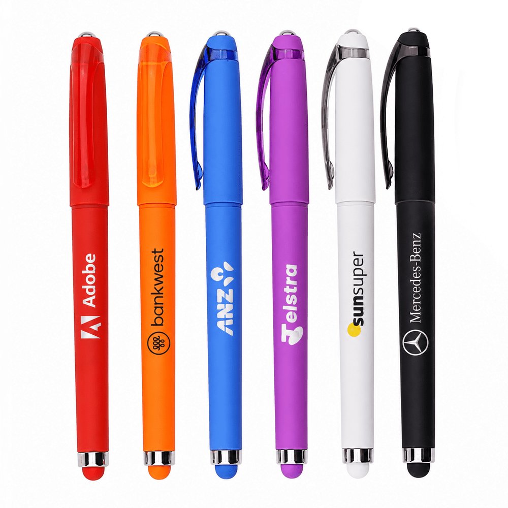 Fidget-Gelstift mit Drehkugel und Stylus