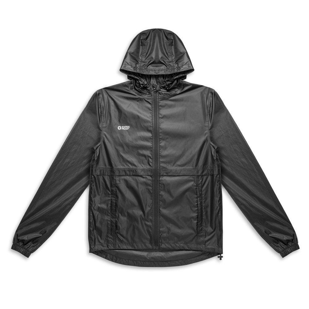 Swiss Peak Urban Ripstop Windbreaker, faltbar