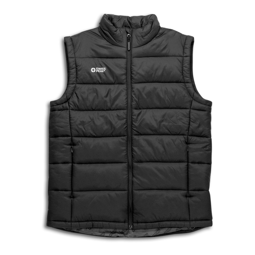Swiss Peak Urban Pufferweste — Recycling-Nylon