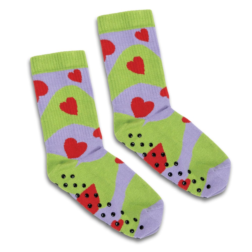 Bambus-Grip-Socken — Individueller Strick
