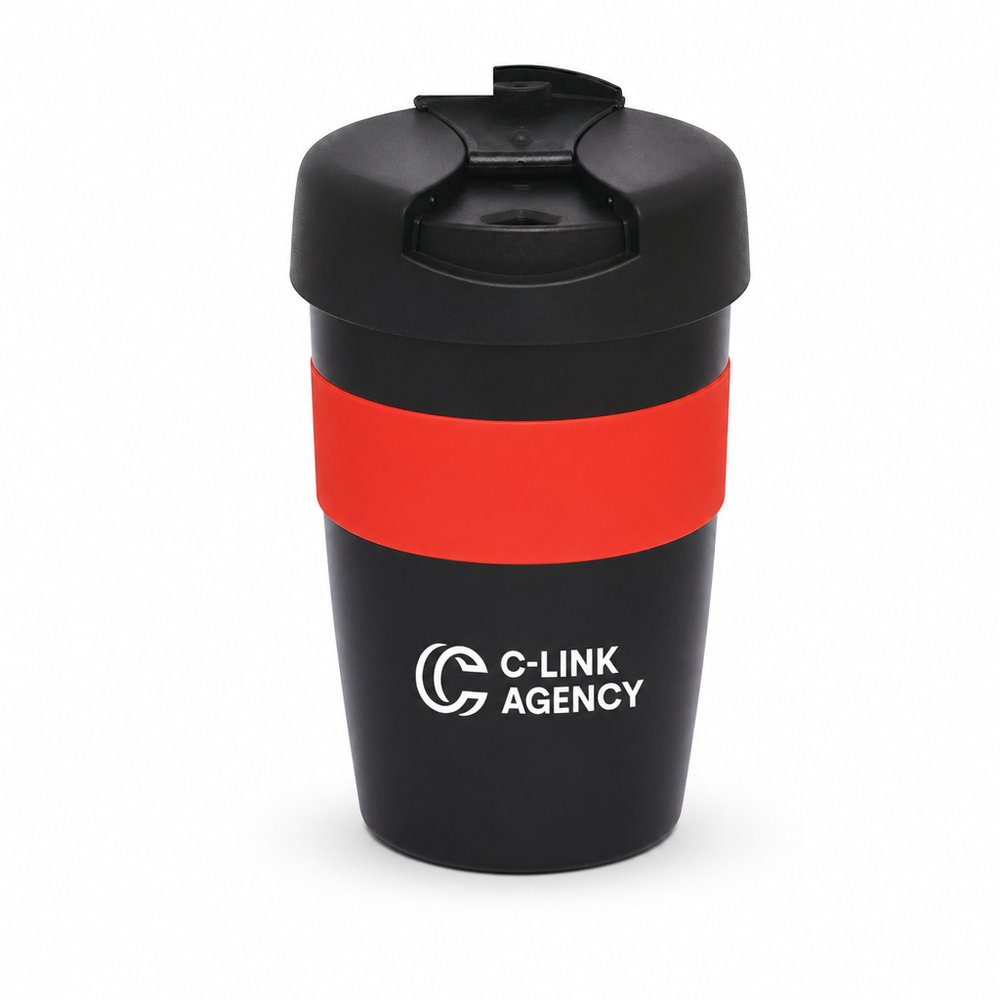 Wiederverwendbare doppelwandige Edelstahlbecher (320 ml)