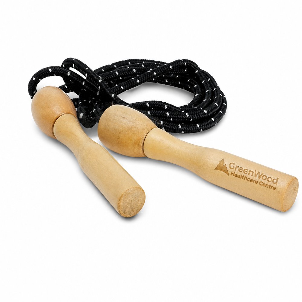 Holzgriff Skipping Roben 2.23m