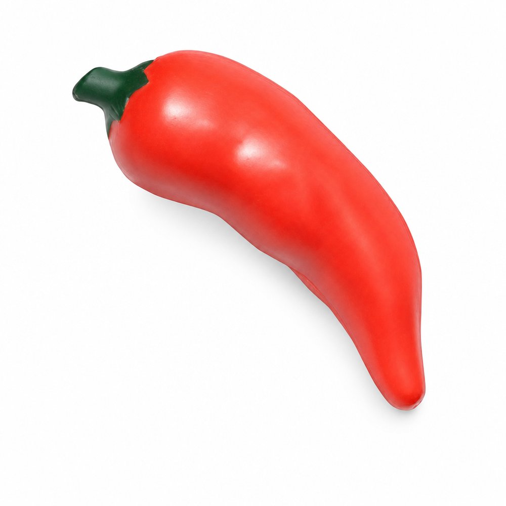 Bedruckter Anti-Stress-Artikel in Chili-Form