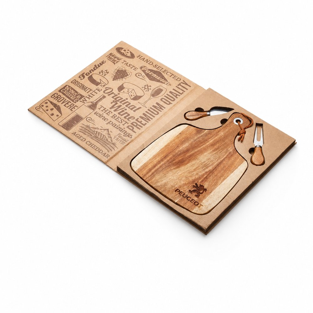 Holzkäseplatten & Messersets