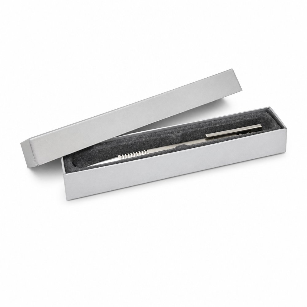Brushed Steel LAMY Logo Pens