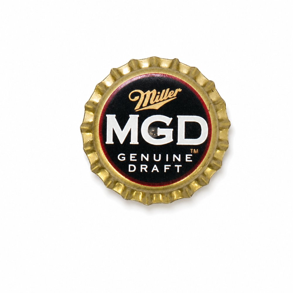 blinking bottlecap badge