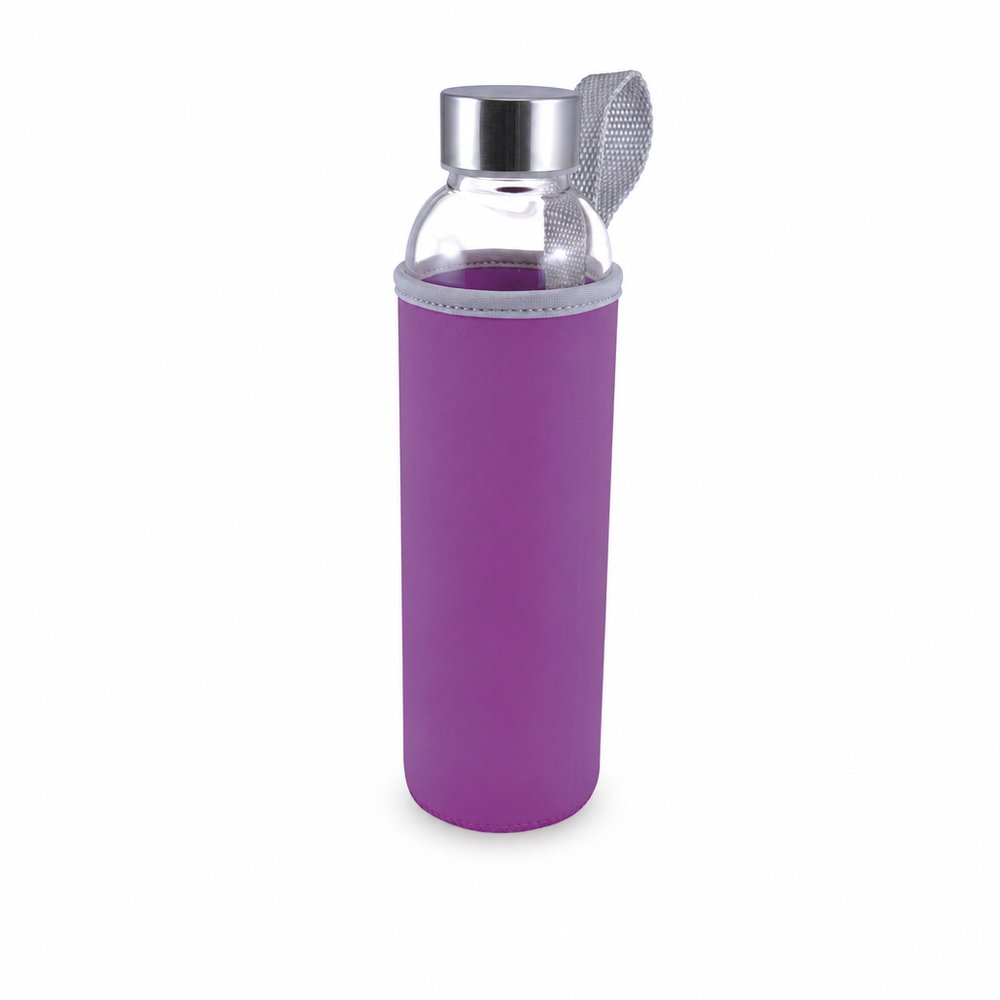 Mekka-Glasflaschen mit Neoprenhülle (550 ml)