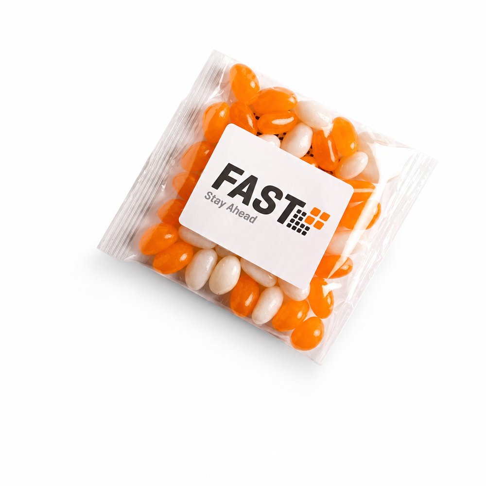 Farbige Jelly Bean-Tüten (50g)