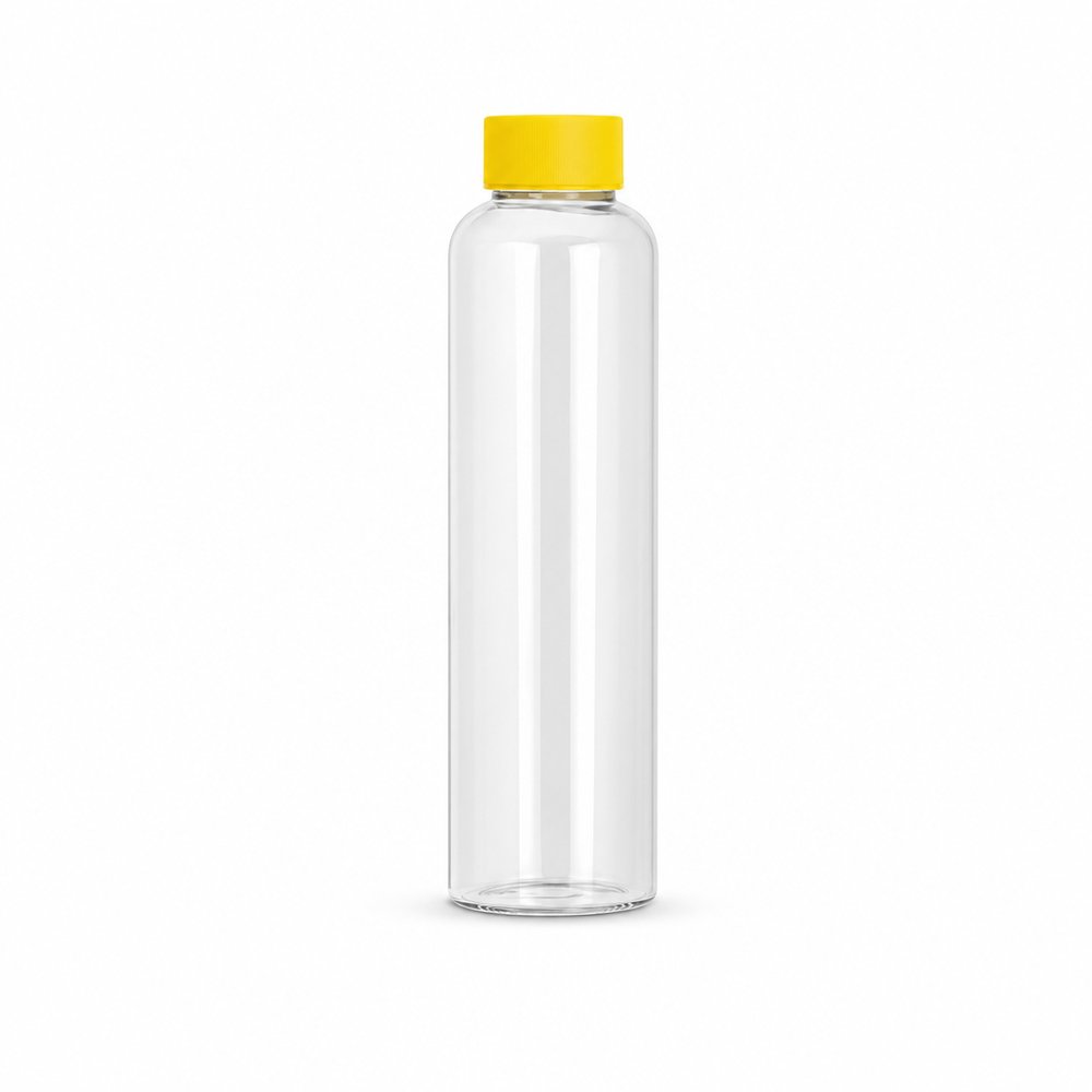 Pop Color Glas-Trinkflaschen (600ml)