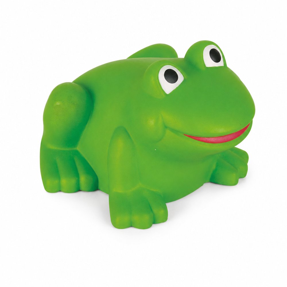 Grüne Frosch-Druckbälle