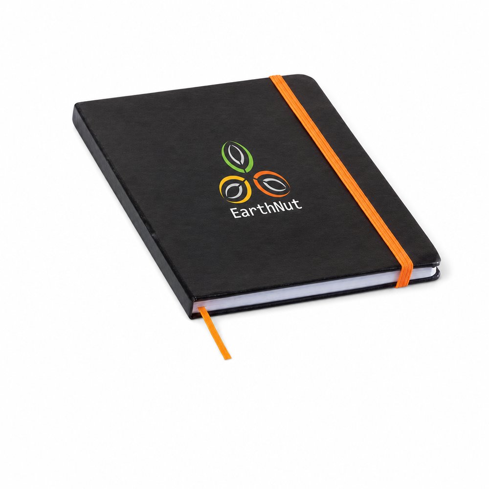 A5 Softcover PU-Notizbuch liniert mit Lesezeichen