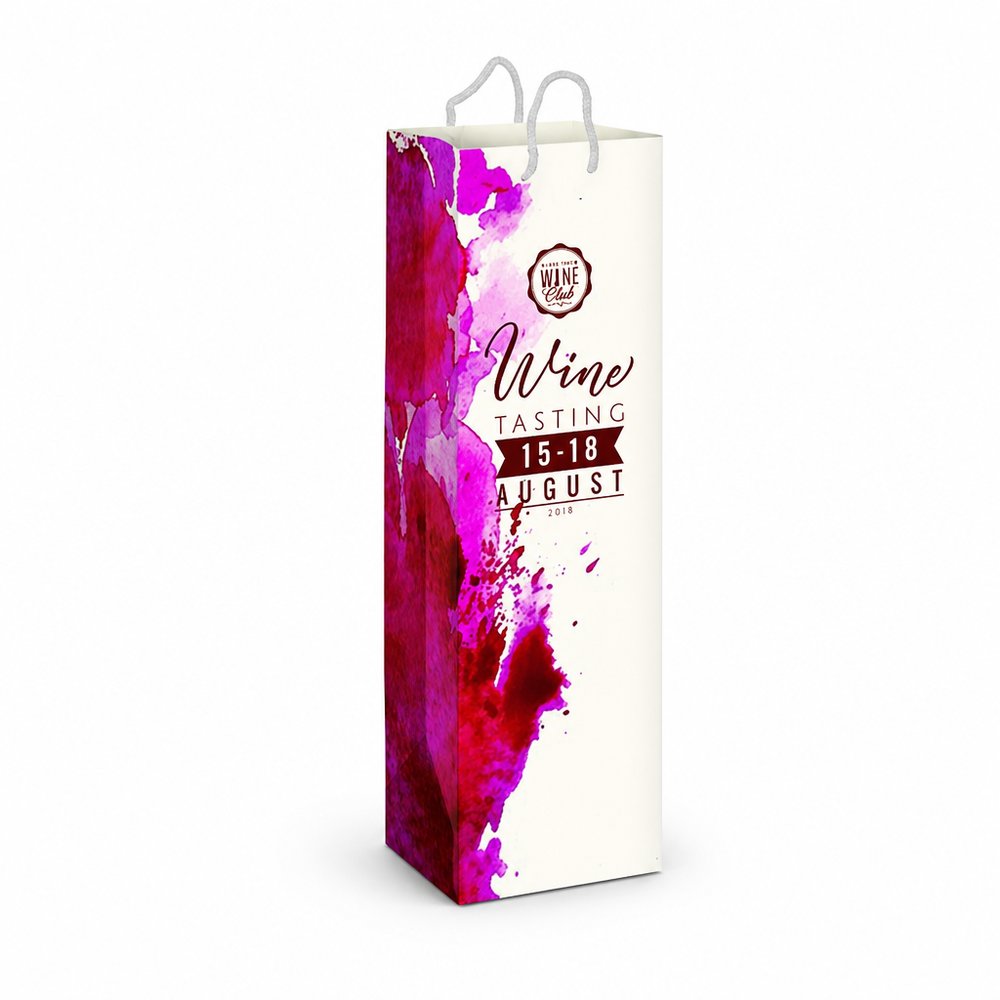 Color Wrap laminierte Weinbeutel