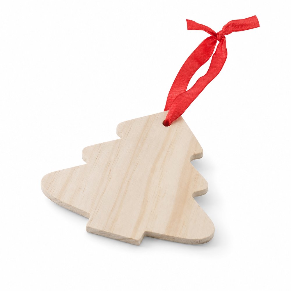 Hölzerne XMas Tree Shaped Ornamente
