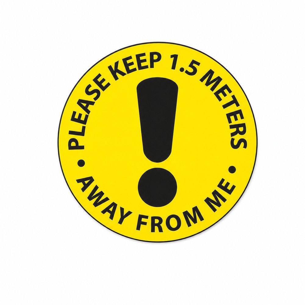 100mm Sicherheitsabstand-Button