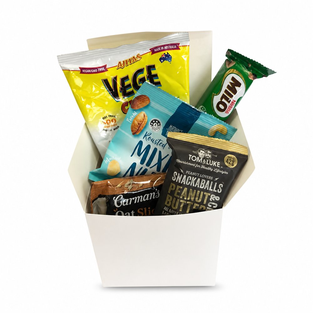Bedruckte mittlere Healthy Snack Geschenkbox