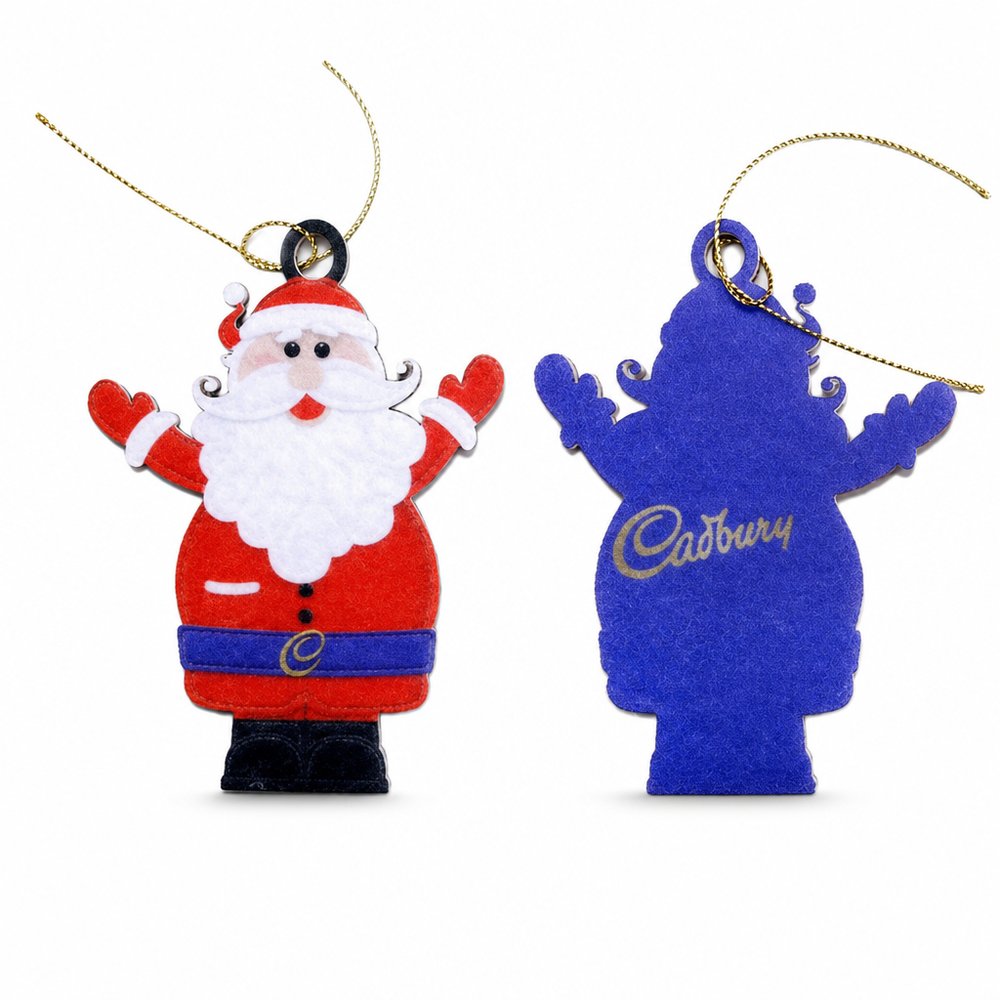 Individuell geformte Felt Ornaments