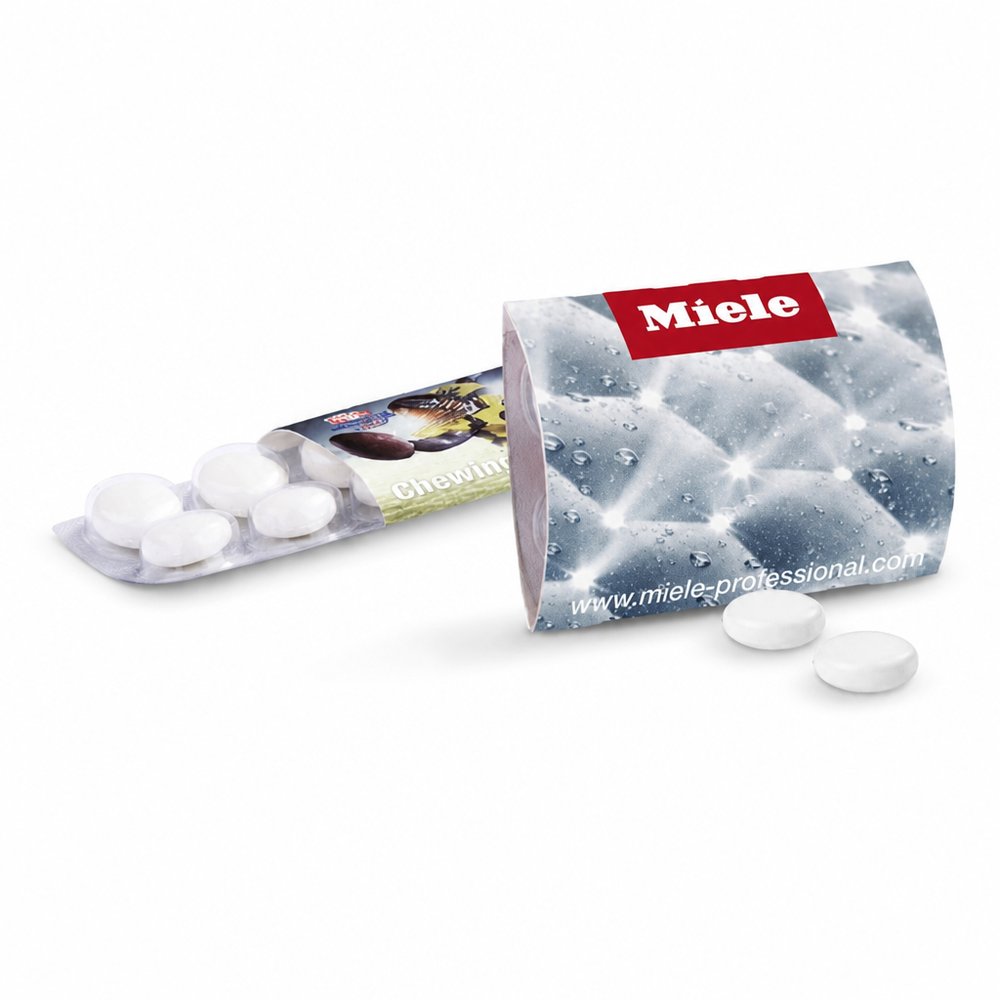 Bedruckter Mentos Pfefferminz-Kaugummi Sechserpack