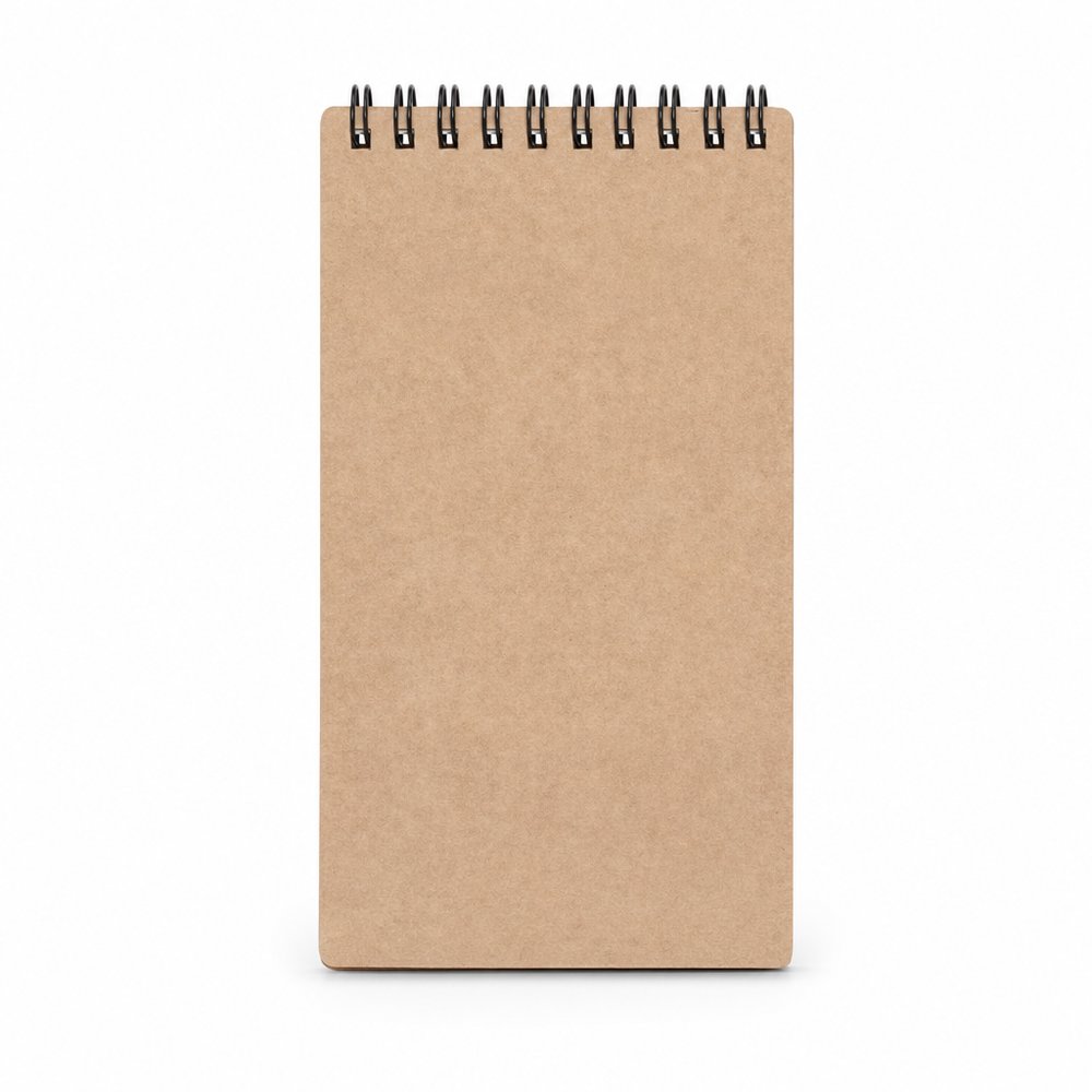 Spiralgebundene Notizblöcke aus recyceltem Papier (klein)