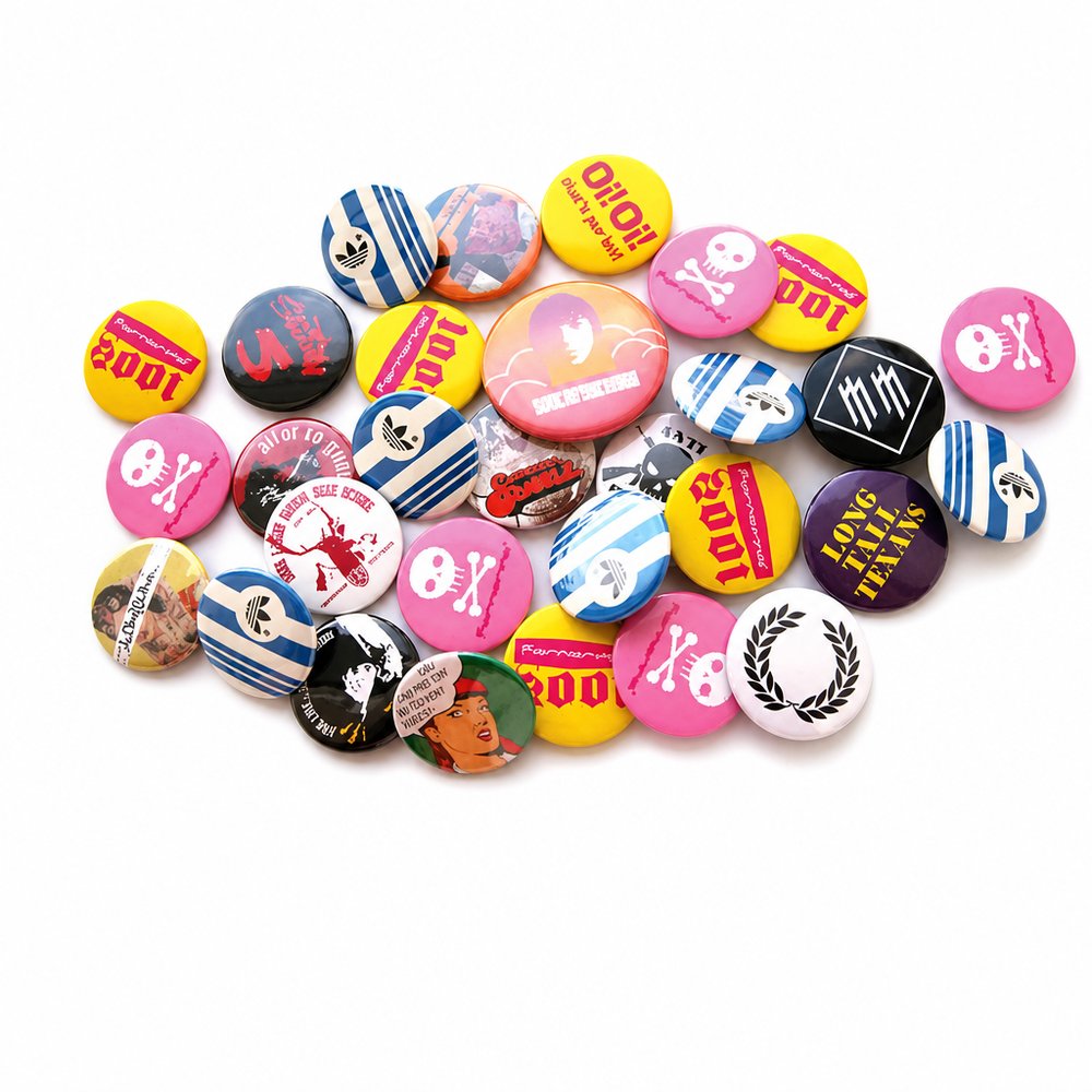 80\\\\\\\\\\\\\\\'s Retro Style Badges (Medium)