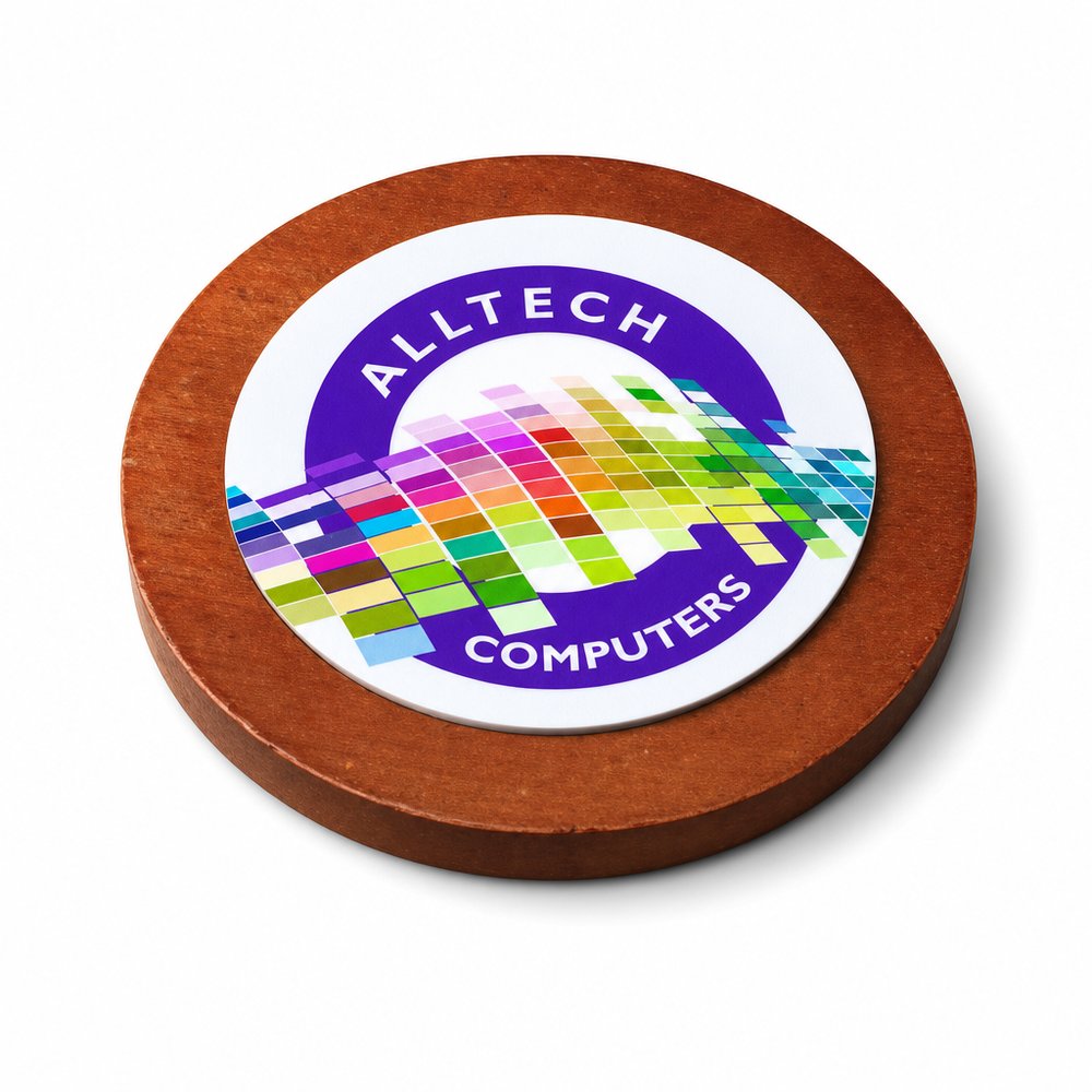 QI Fast Wireless Charging Pad aus Holz