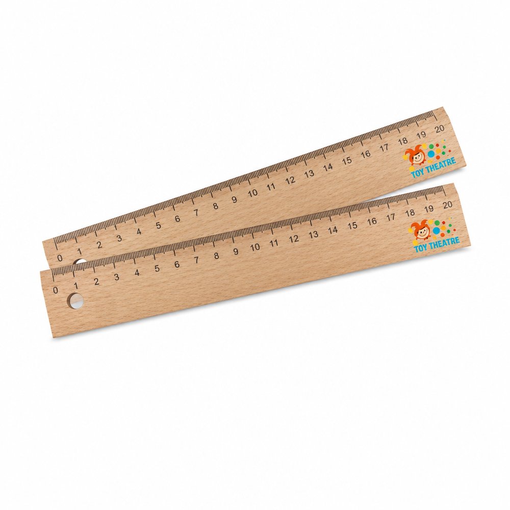 20cm Buchenholz-Lineale