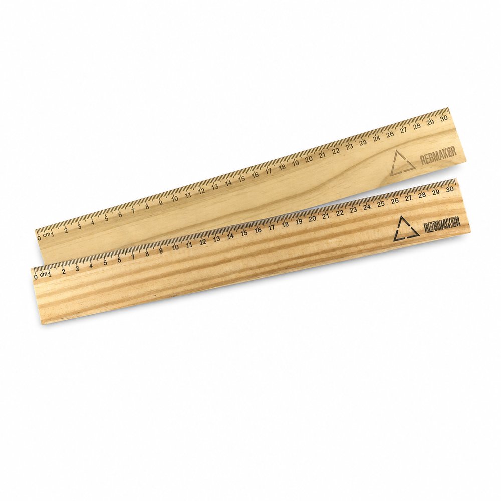 Lineale aus Kiefernholz (30cm)