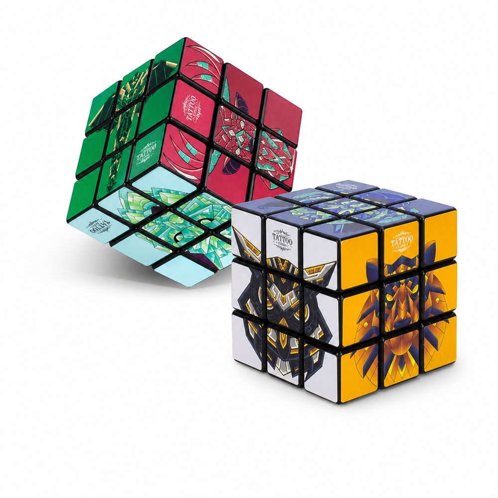 Interaktive benutzerdefinierte Puzzle-Würfel