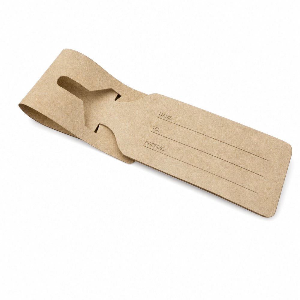 Eco-Gepäckanhänger (Kraftpapier)