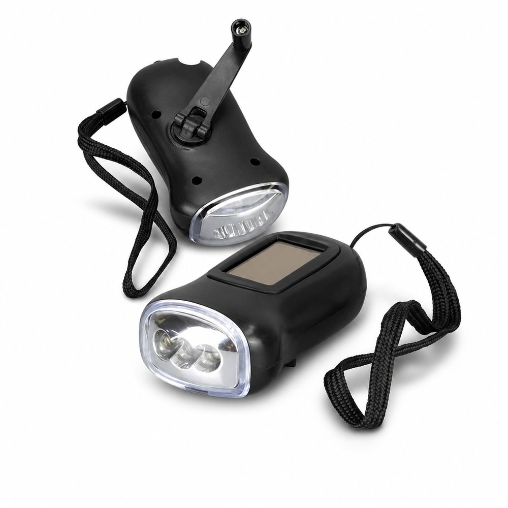 Dynamo Solar-Taschenlampe