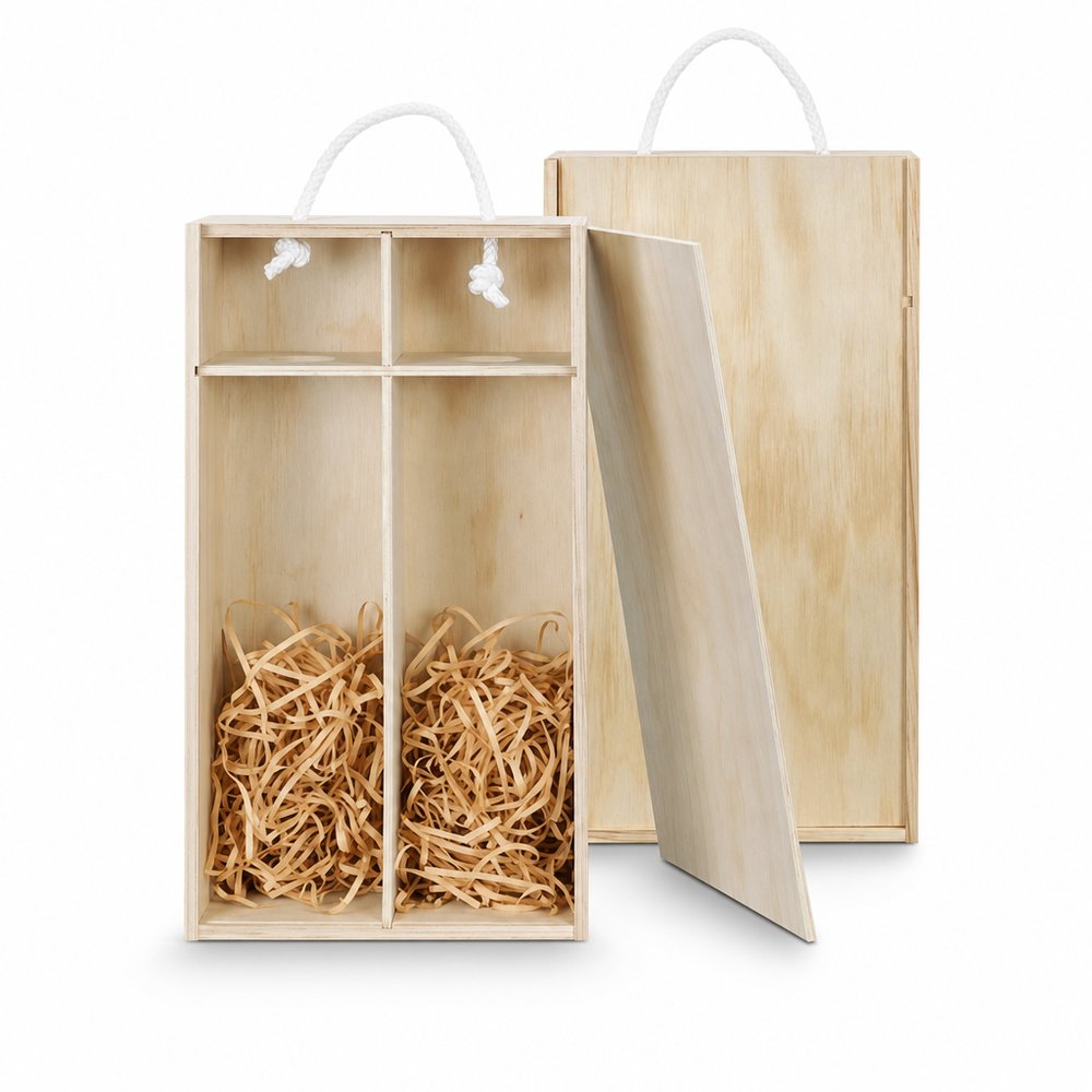 Wein-Geschenkboxen (doppelt)