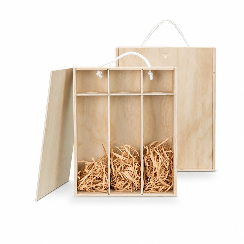 Wein-Geschenkboxen (dreifach)