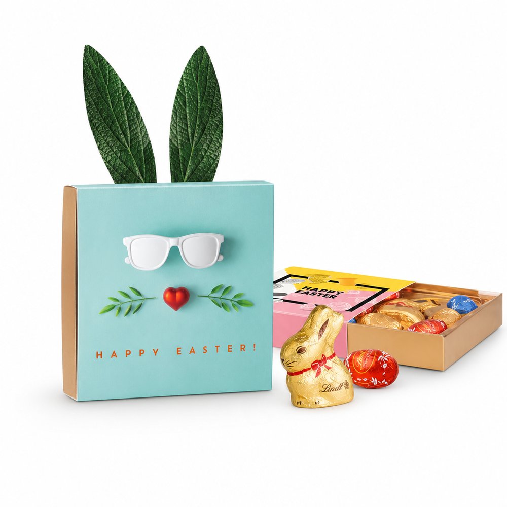 Osterhase Lindt Schokoladenbox (42g)