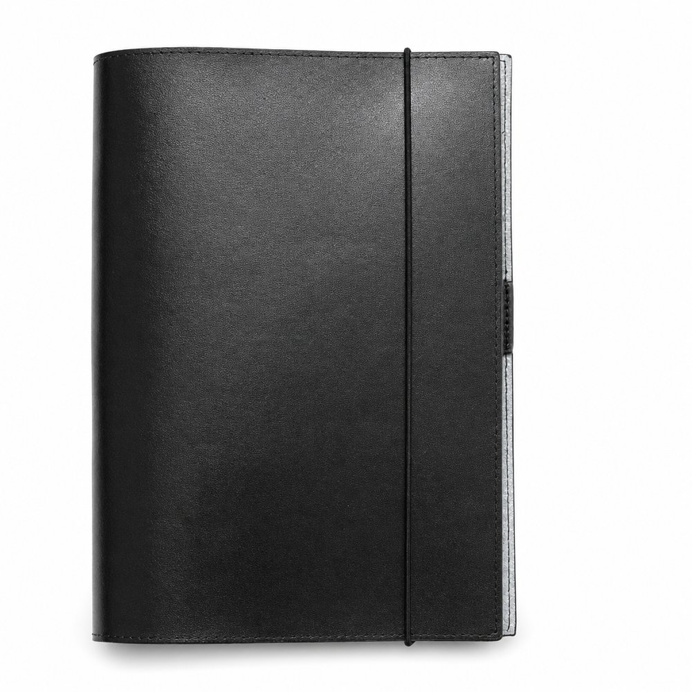 A5 Notizbücher aus recyceltem Leder