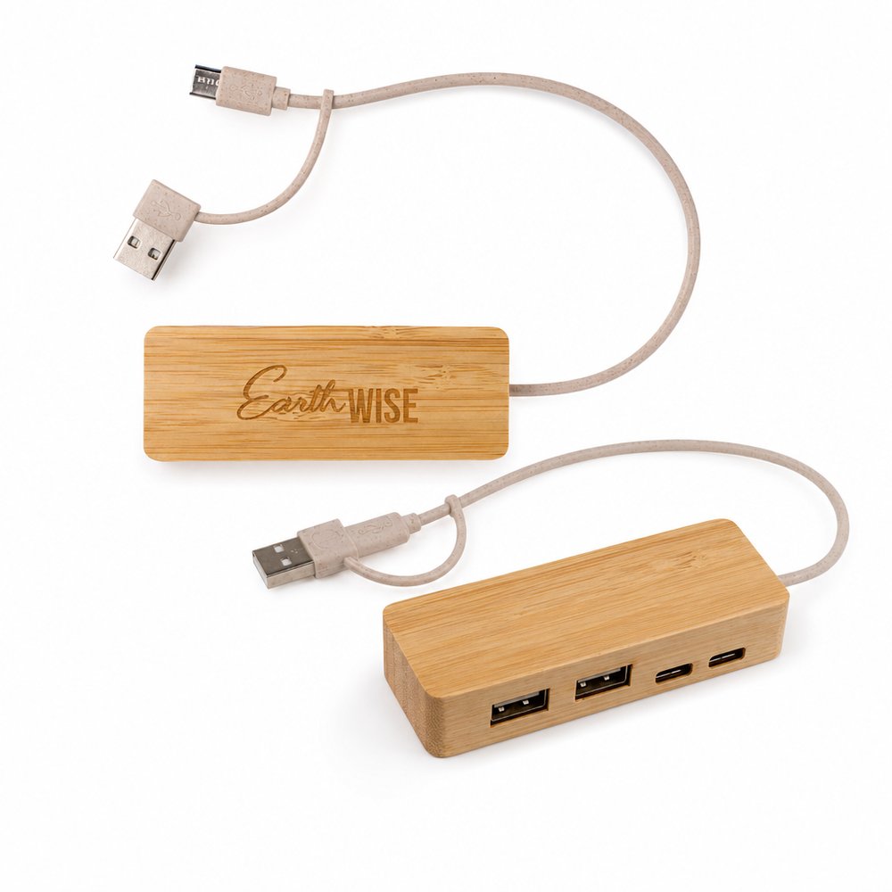 USB-Hubs (Bambus)