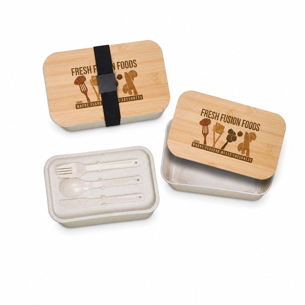 Lunchboxen (Weizenhalm & Bambus)