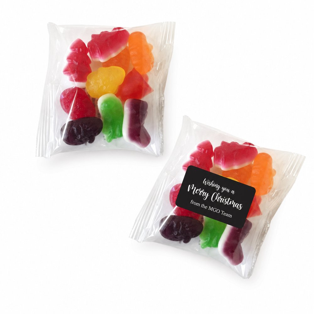 Weihnachtliche gemischte Lollies (50g)