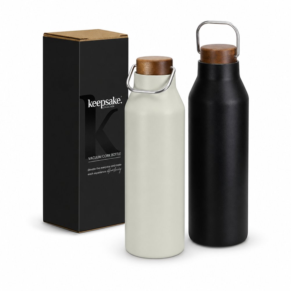 Recycelte Edelstahl-Vakuumflaschen (Andenken)