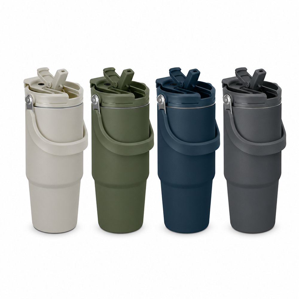 Isolierbecher (Doppeldeckel) - 900ml