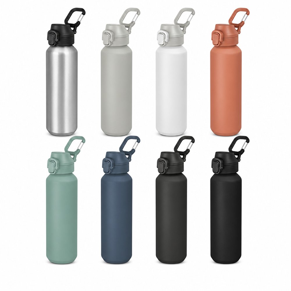 Recycelte Aluminiumflaschen (600 ml)