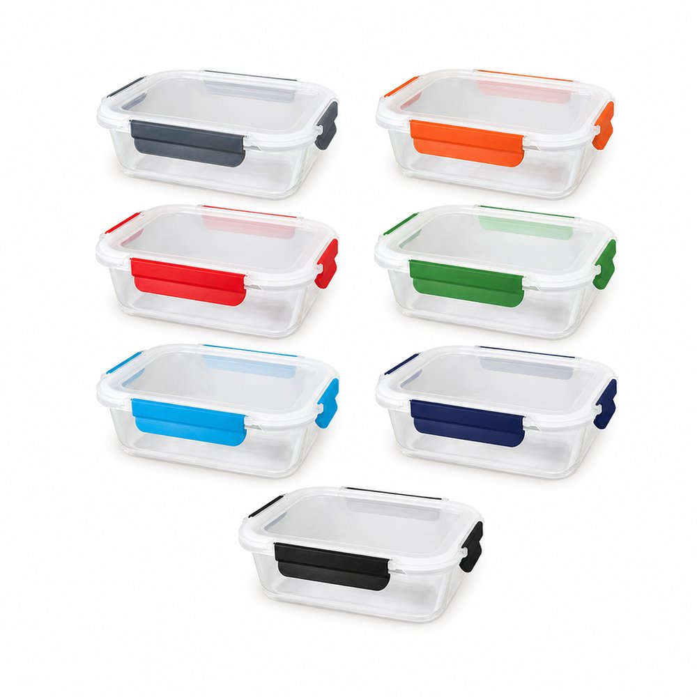 Glas-Lunchboxen (Borosilikatglas)