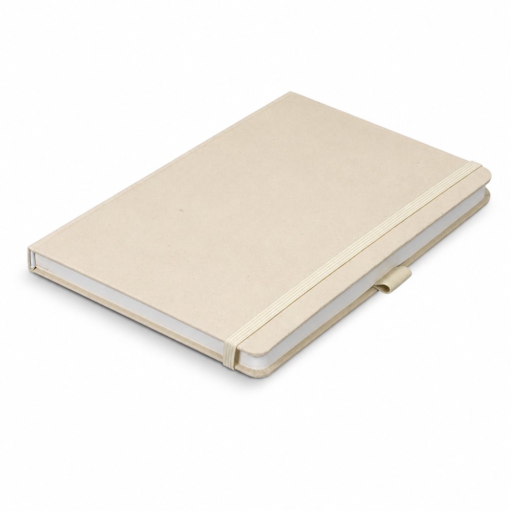 Notizbuch mit Hardcover aus Recyclingpapier (205 mm x 147 mm)