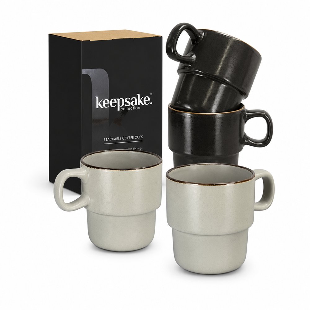 Keepsake Stapelbare Kaffeetassen-Sets