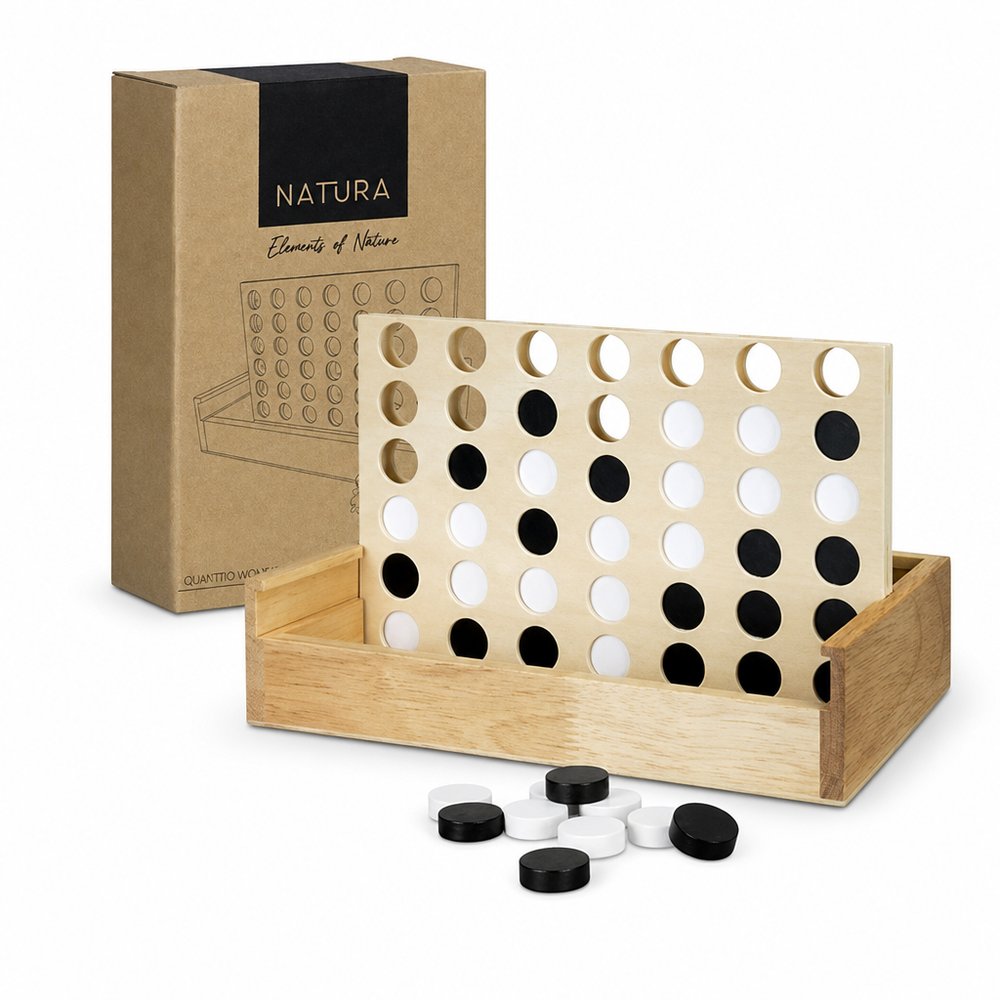 Holz-Vier-gewinnt-Spiele