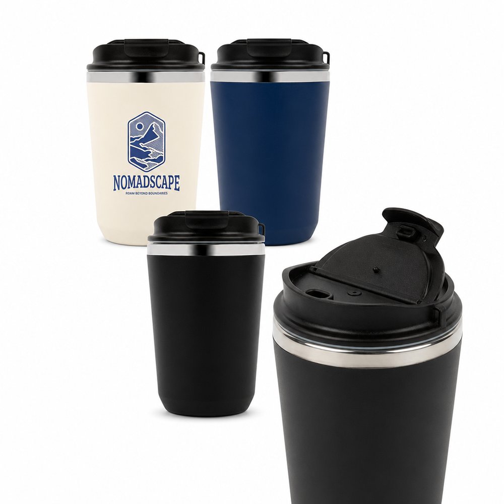 Doppelwandige Kaffeetasse (400 ml)