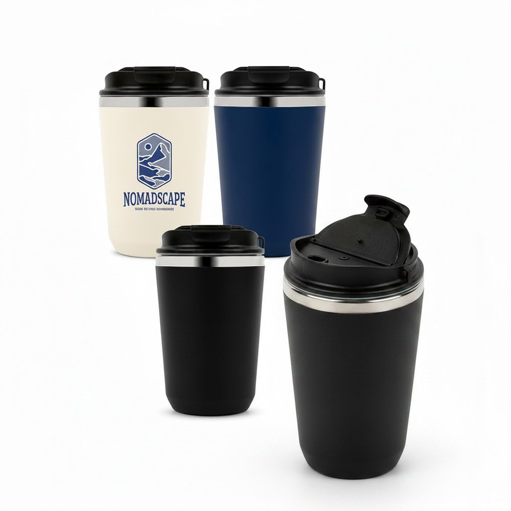 Doppelwandige Kaffeetasse (400 ml)