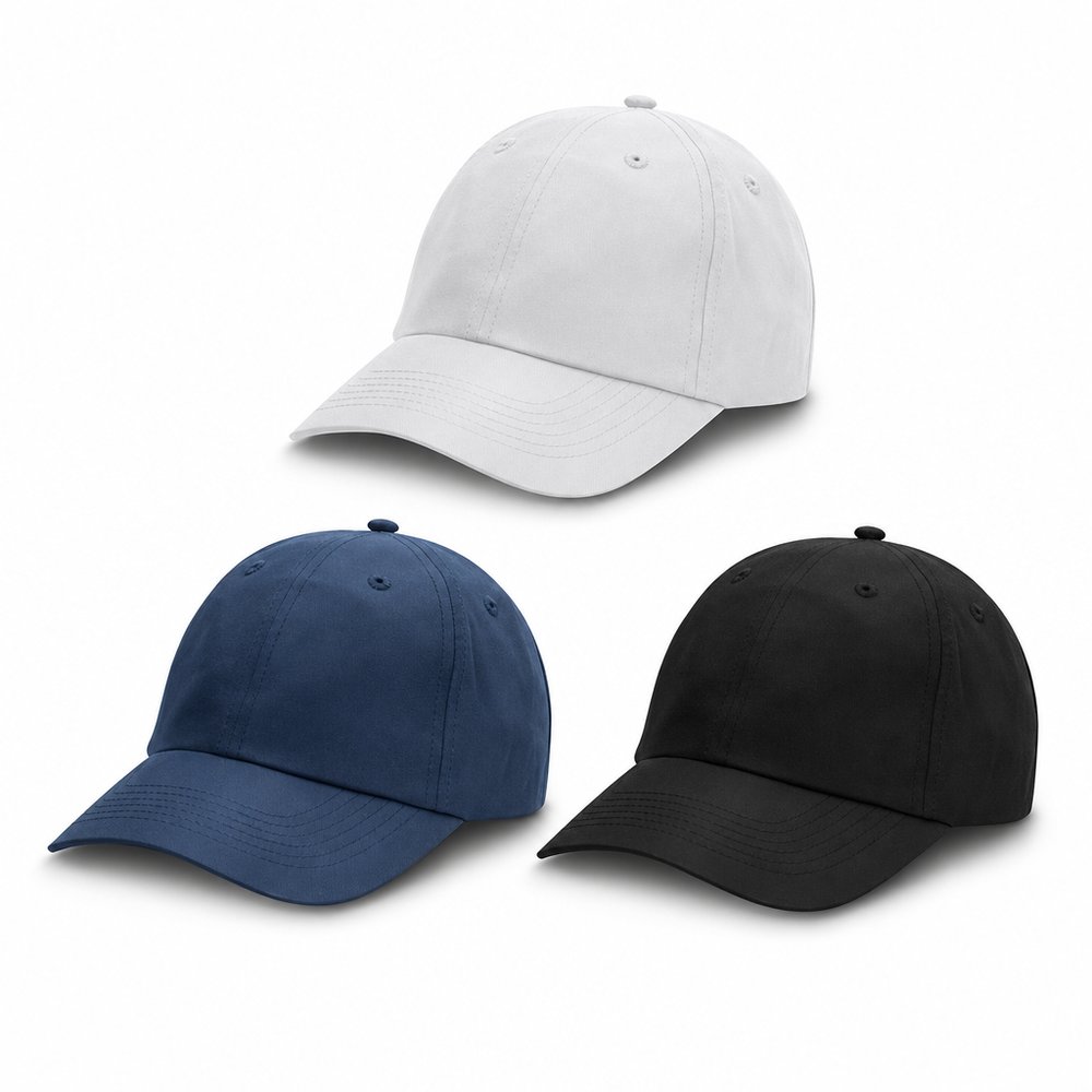 Recycling-Polyester-Kappen mit Sechs Segmenten (GRS-Zertifiziert, Verstellbar)