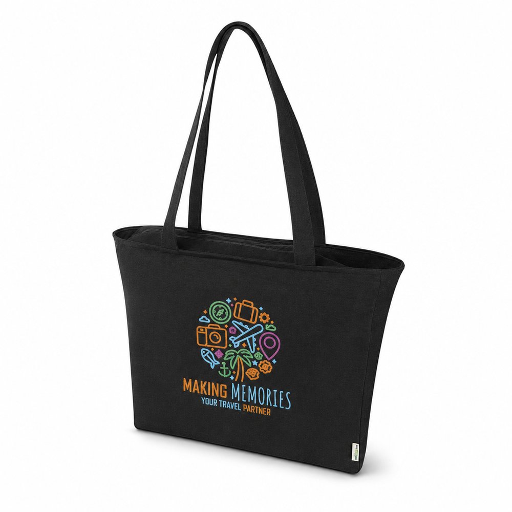 Weekender Recycled Zip-Tragetaschen